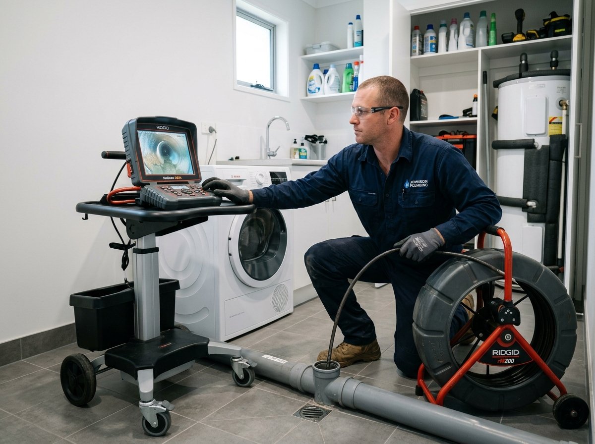 Professional plumbing tools for emergency service